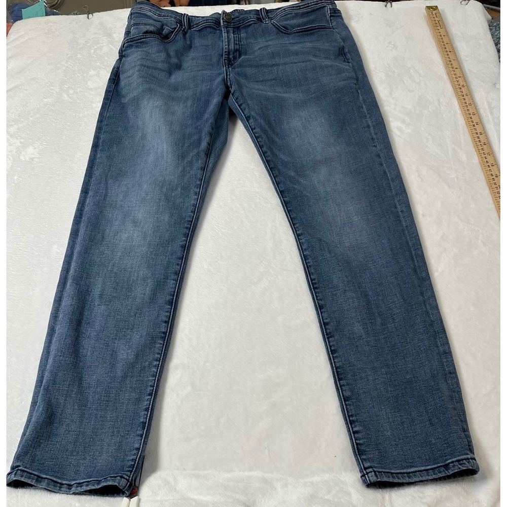 Liverpool Los Angeles Mens Modern Straight Leg Jeans Blue Size 38 Medium Wash